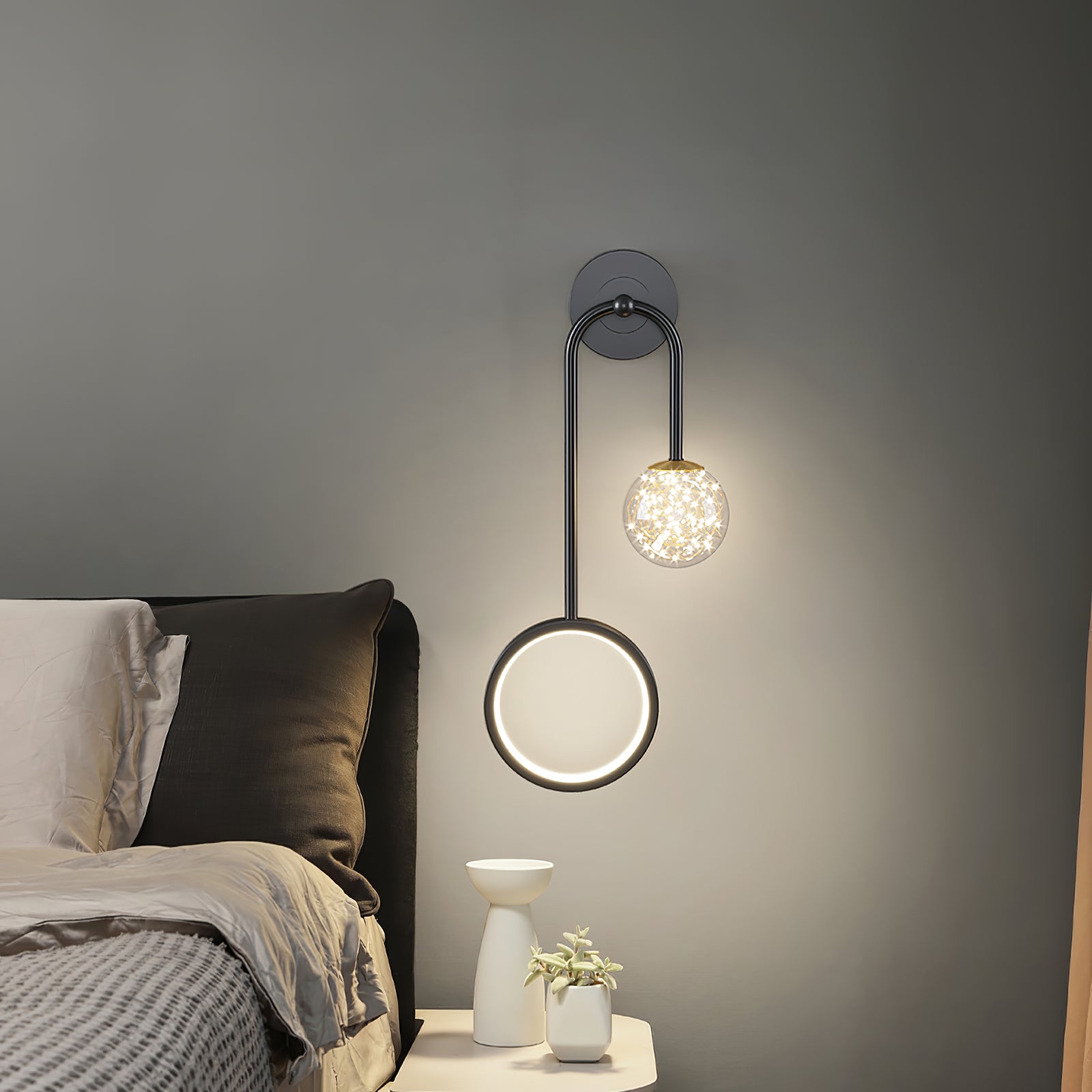 Gypsophila Wall Lamp - Lumpaz