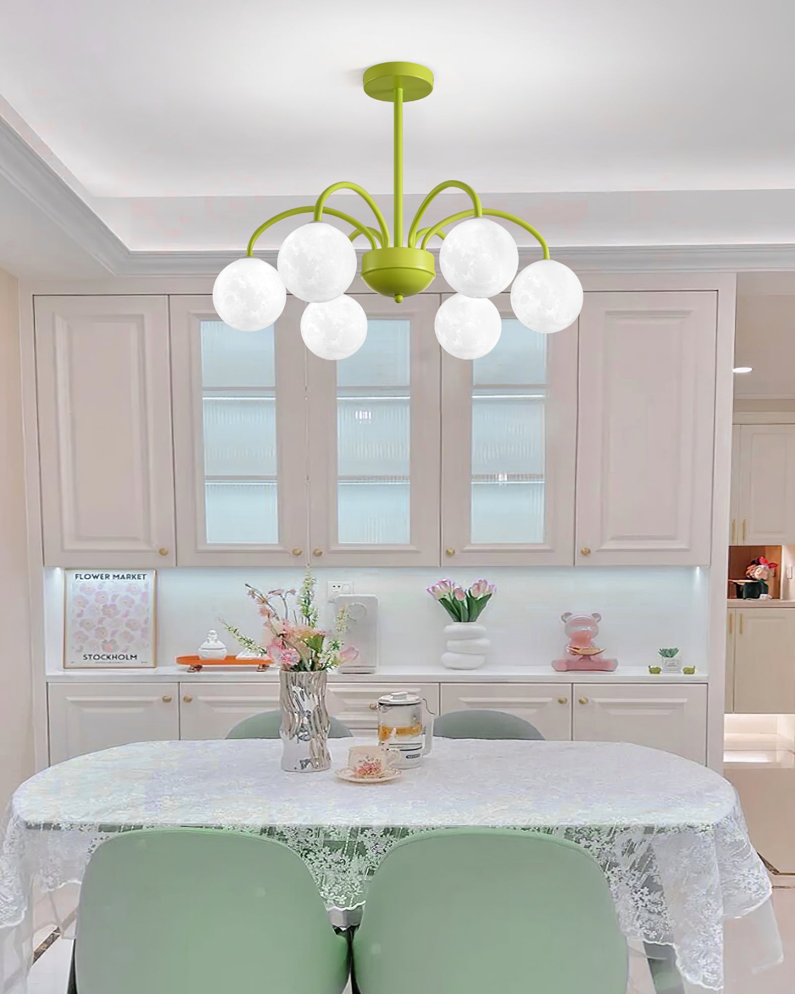 Carisa Moon Chandelier - Lumpaz