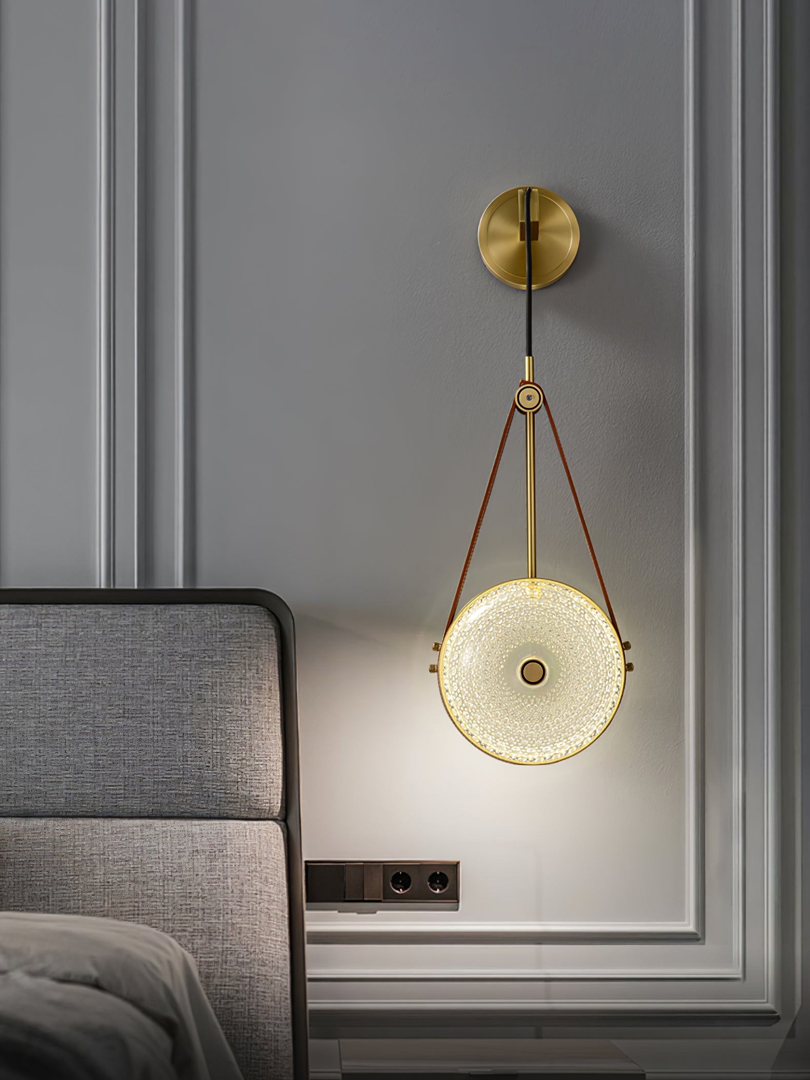 Clock Wall Lamp - Lumpaz