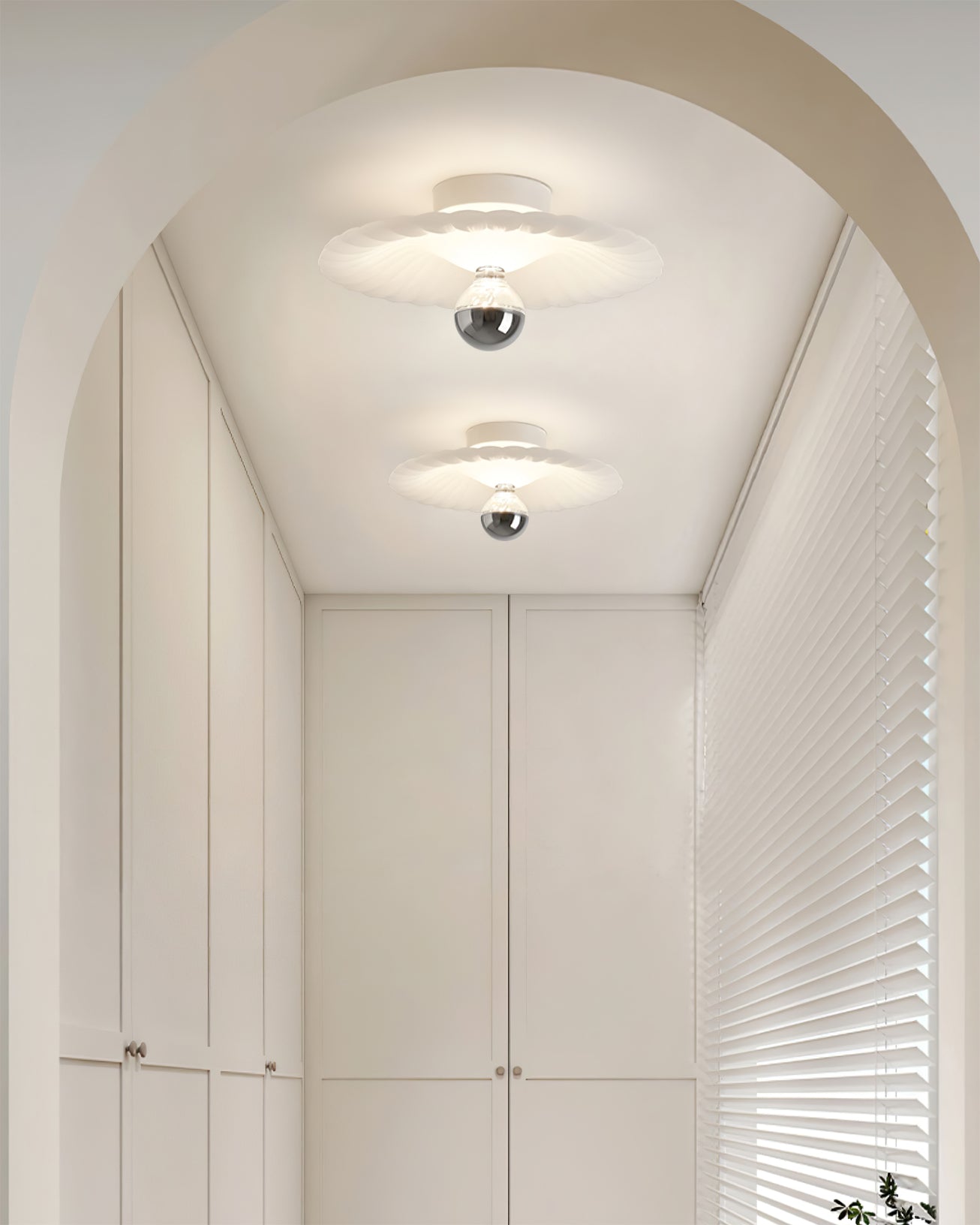 Pleated Ceiling Lamp - Lumpaz
