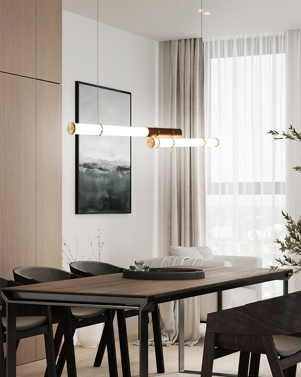 Mini Endless Double Chandelier - Lumpaz