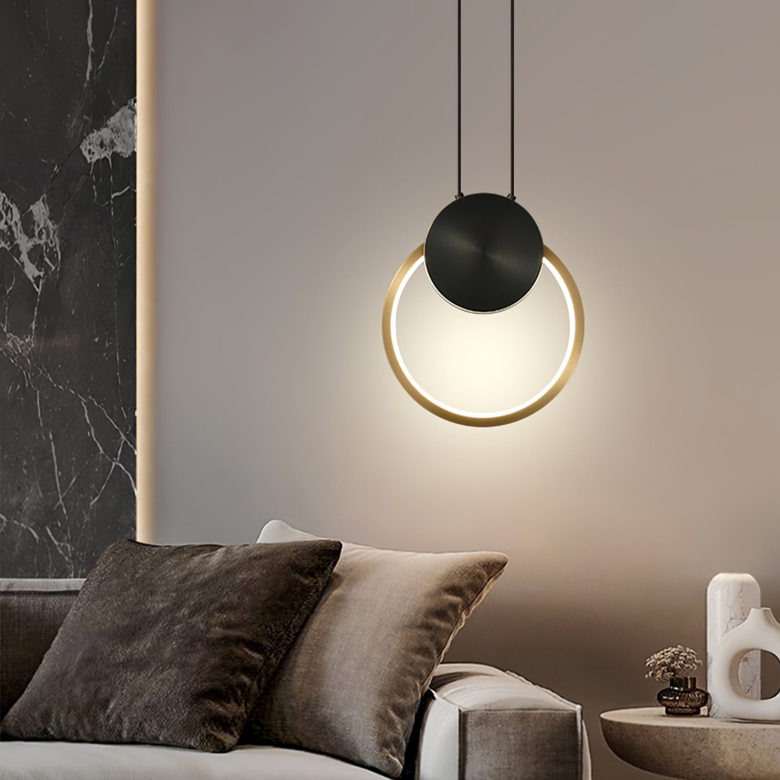 Ring Hanging Pendant Light - Lumpaz