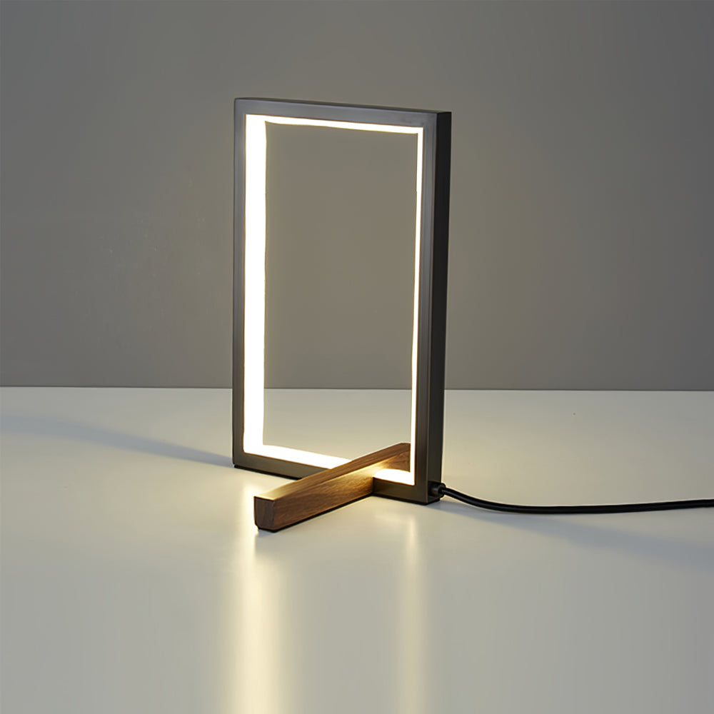 Mire Wood Table Lamp - Lumpaz