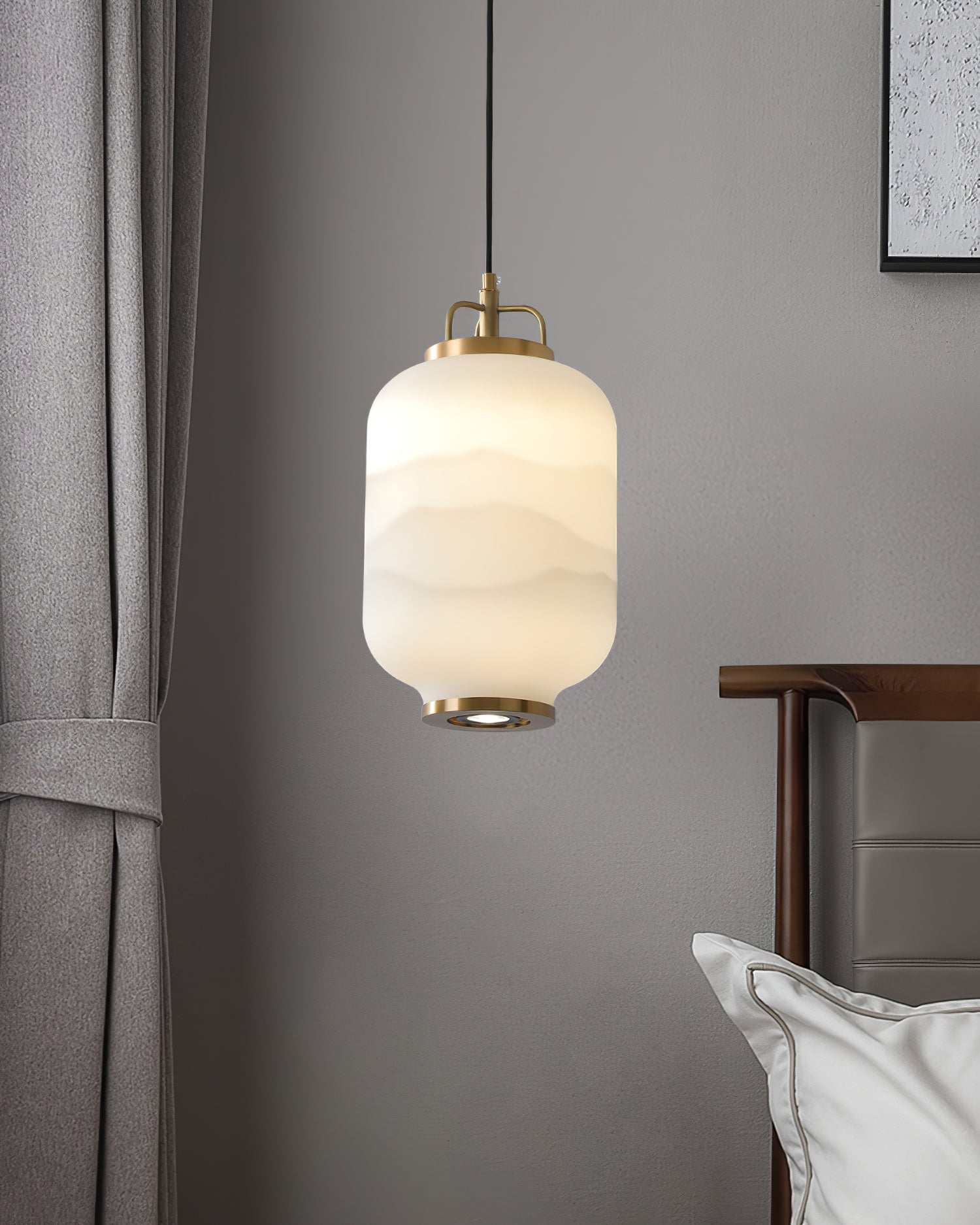 Ezio Tall Mini Glass Pendant Lamp - Lumpaz