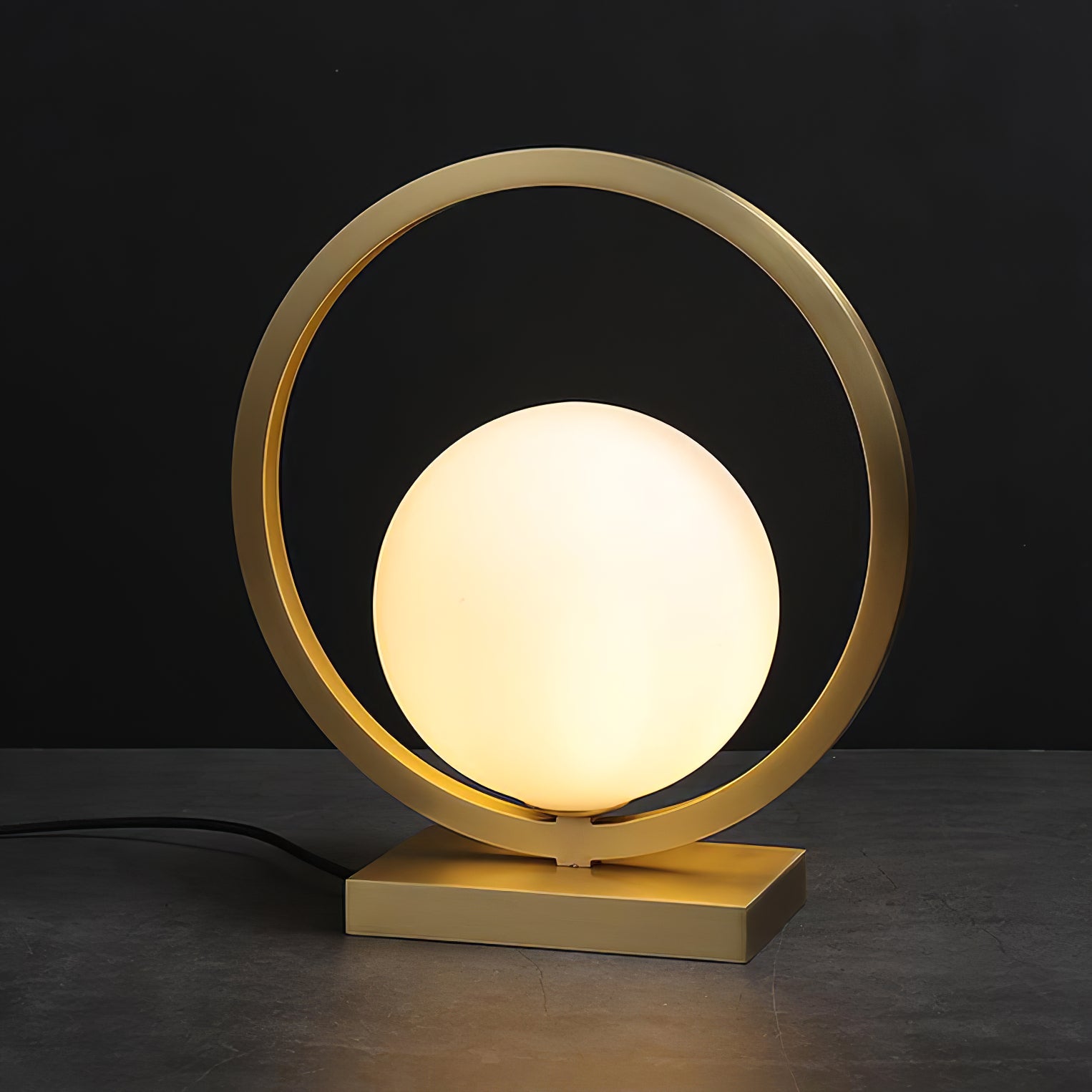 Lunar Brass Table Lamp - Lumpaz