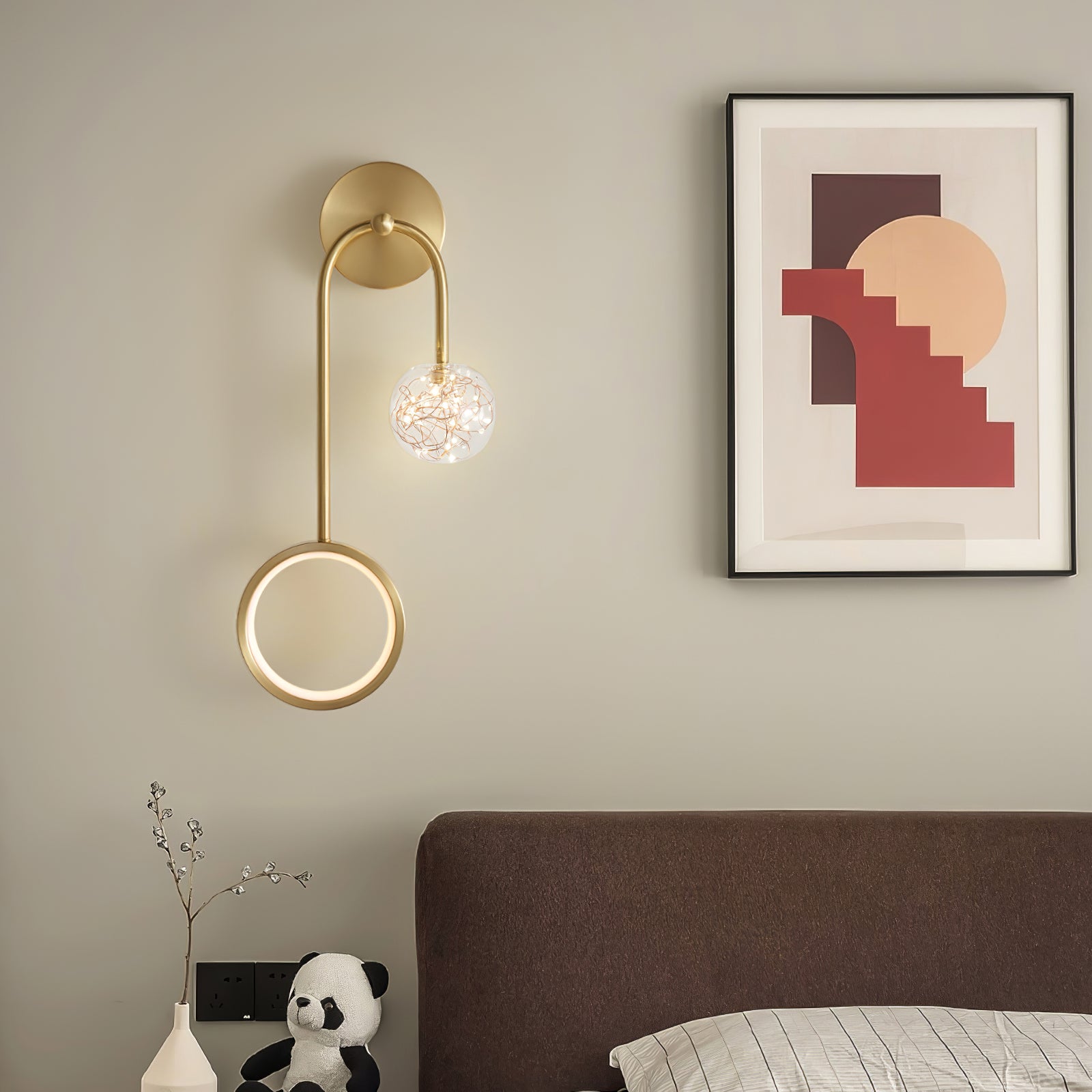 Gypsophila Wall Lamp - Lumpaz