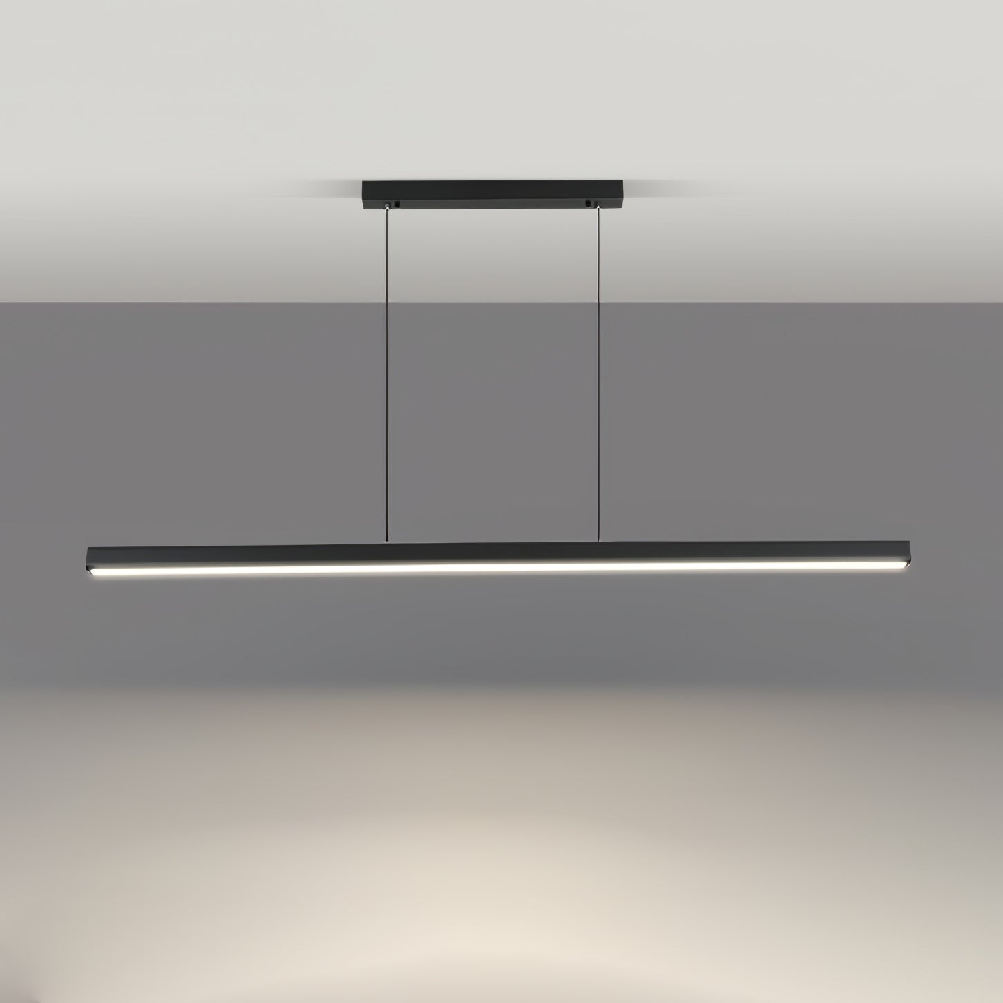 Edge Linear Island Chandelier - Lumpaz