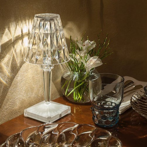 Sparkle Glam Built-in Battery Table Lamp - Lumpaz