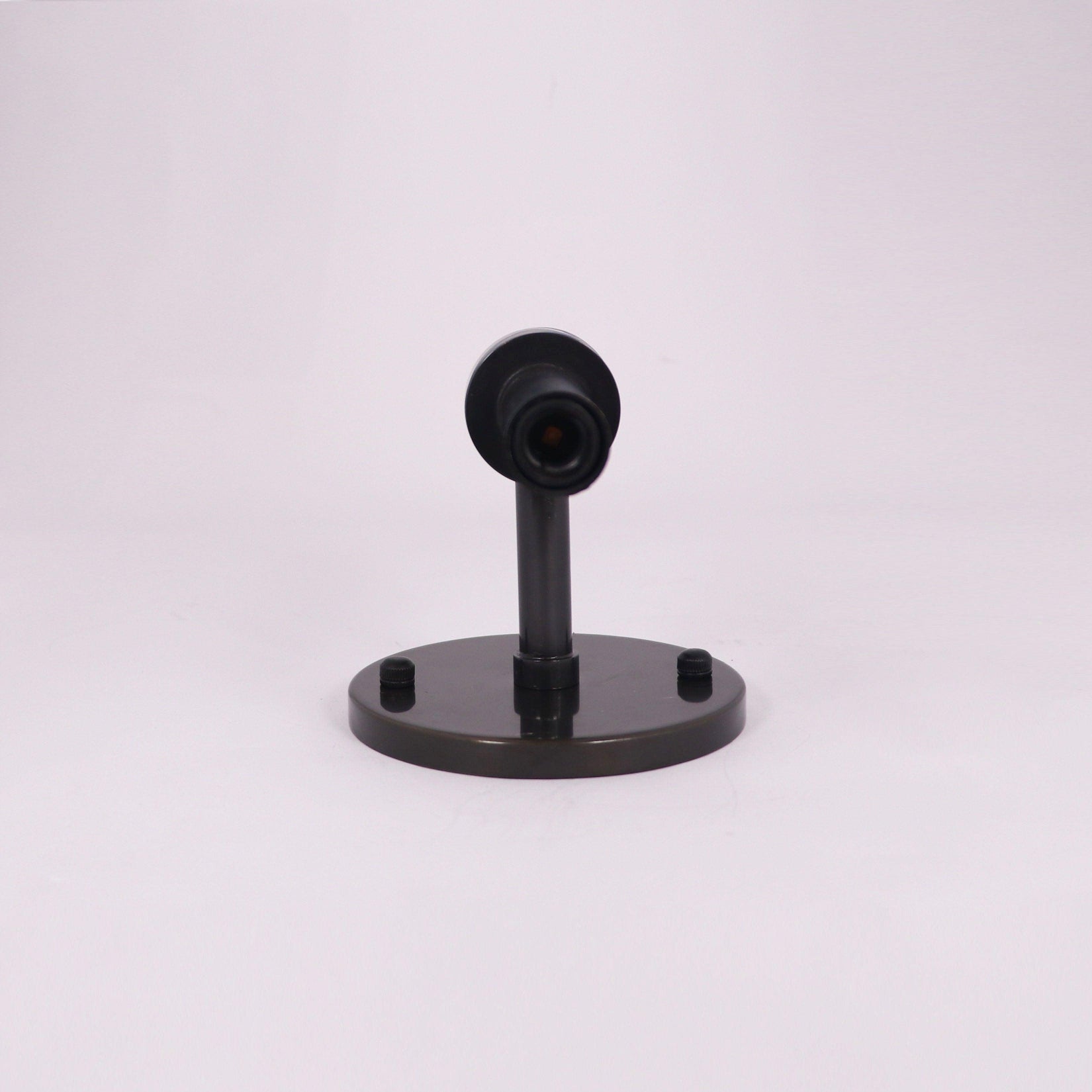 Round White Glass Bedroom Wall Lamp - Lumpaz