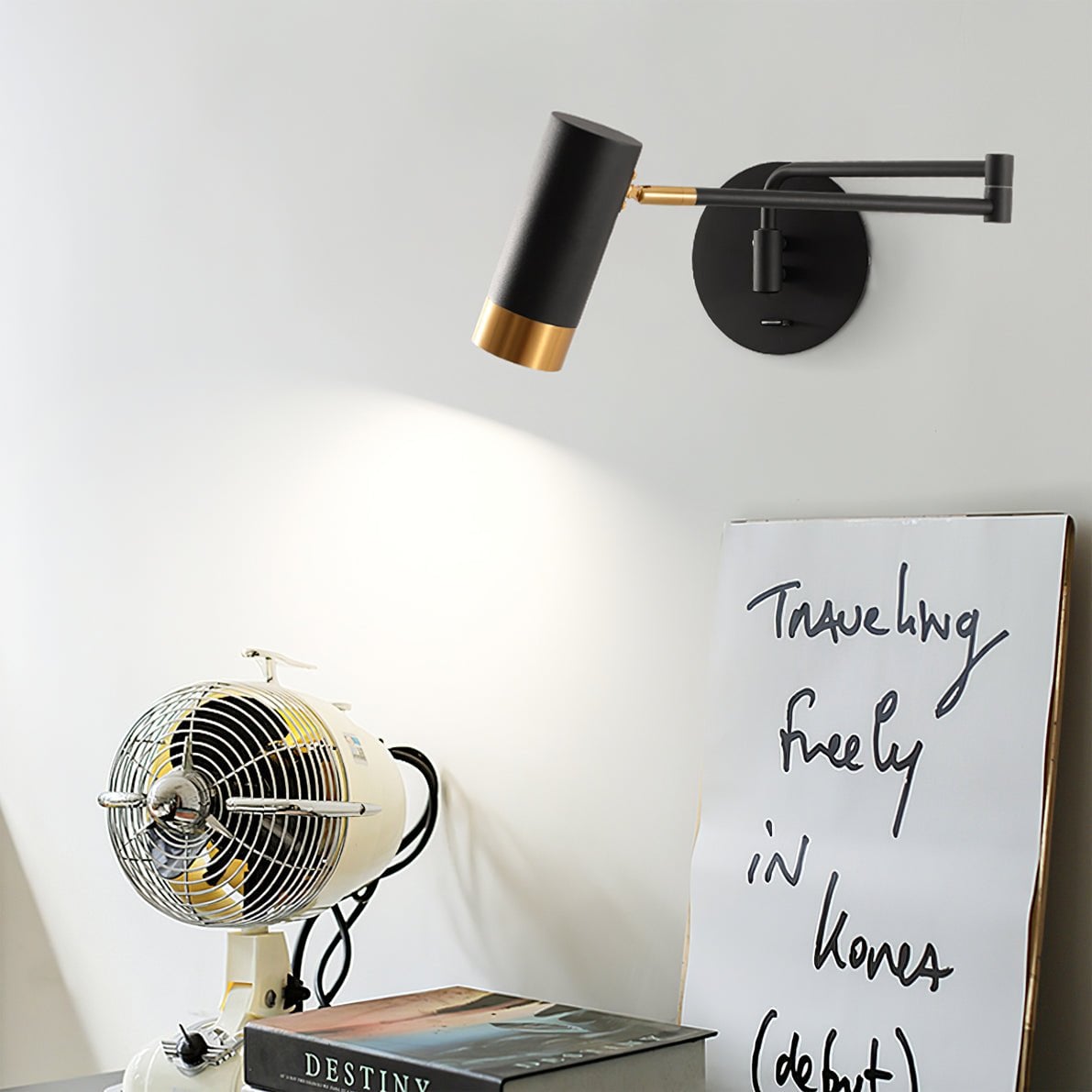 Fumi Swing Wall Lamp - Lumpaz