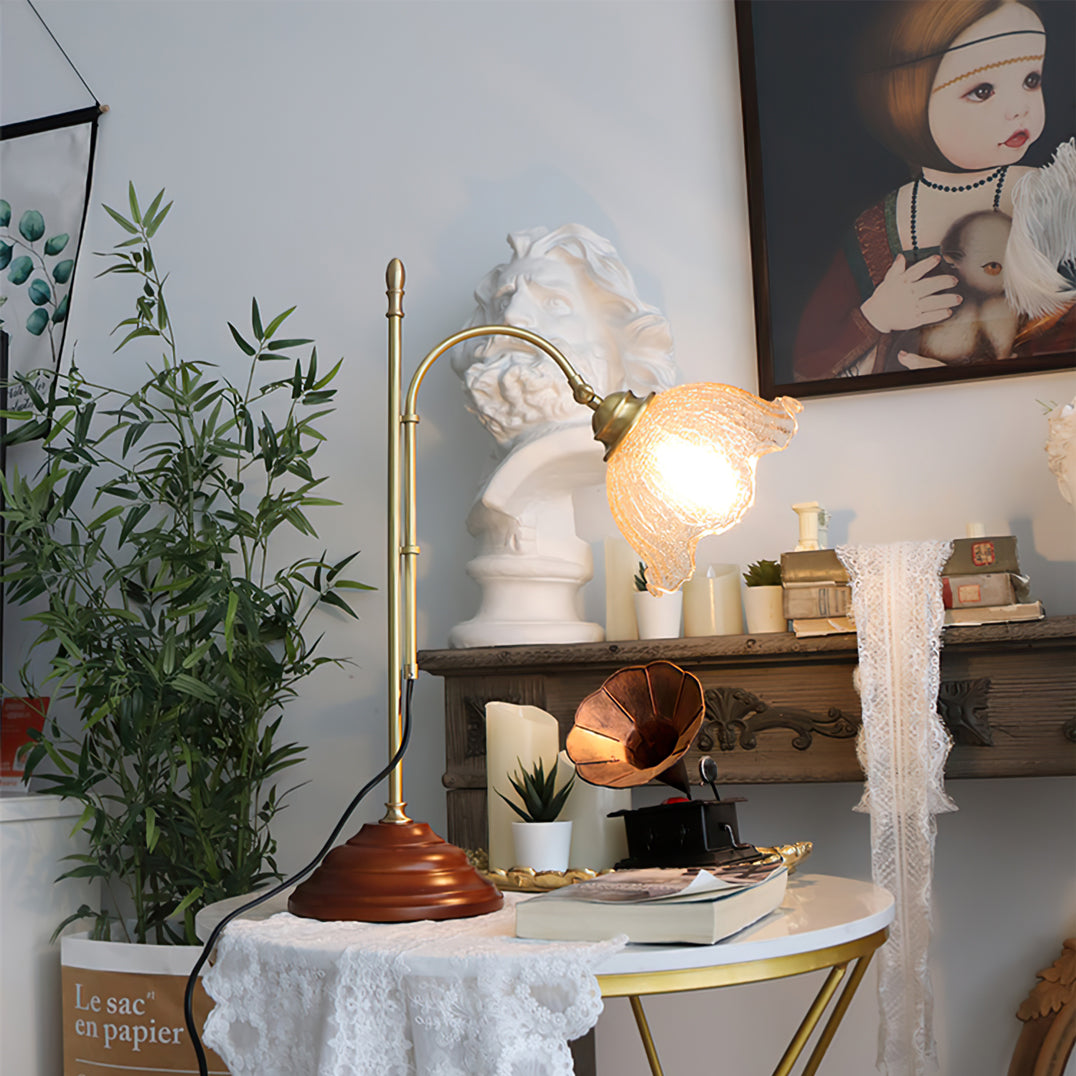 Vintage Textured Table Lamp - Lumpaz
