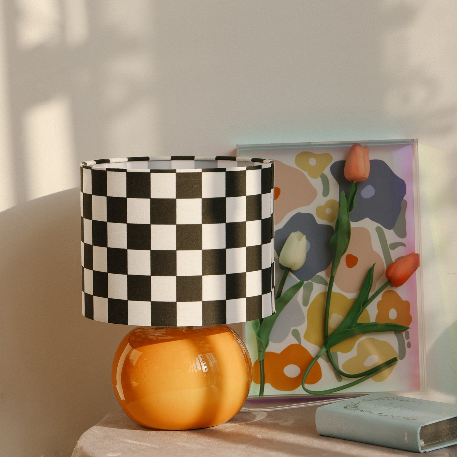 Checkerboard Table Lamp - Lumpaz