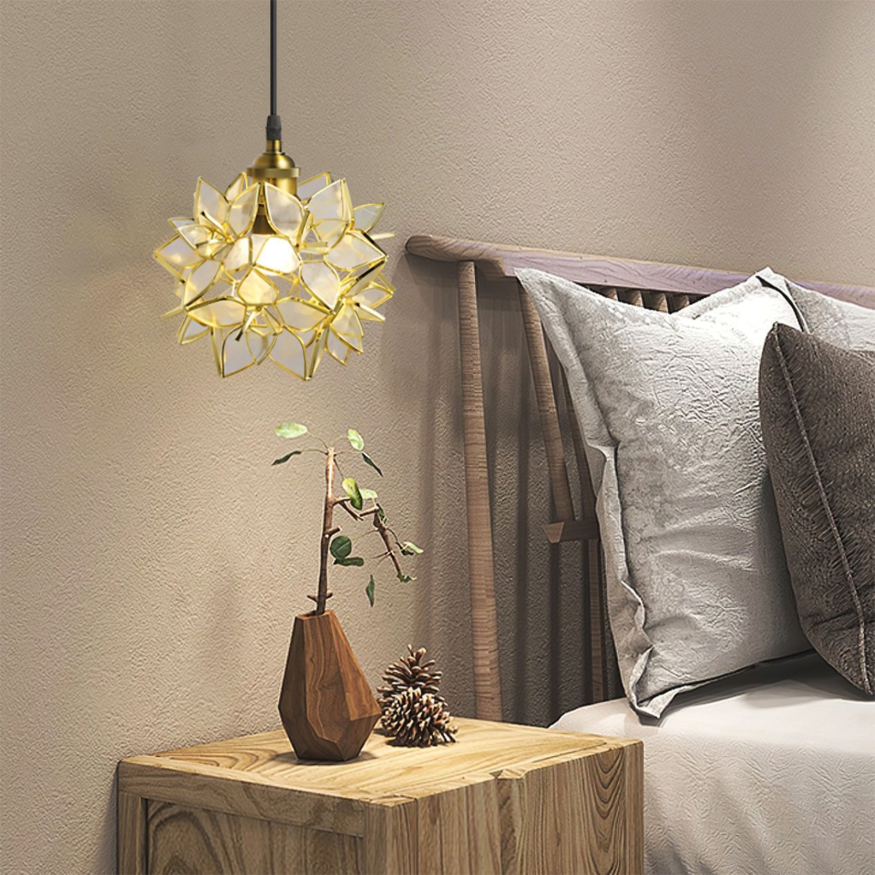 Capiz Pendant Lamp - Lumpaz