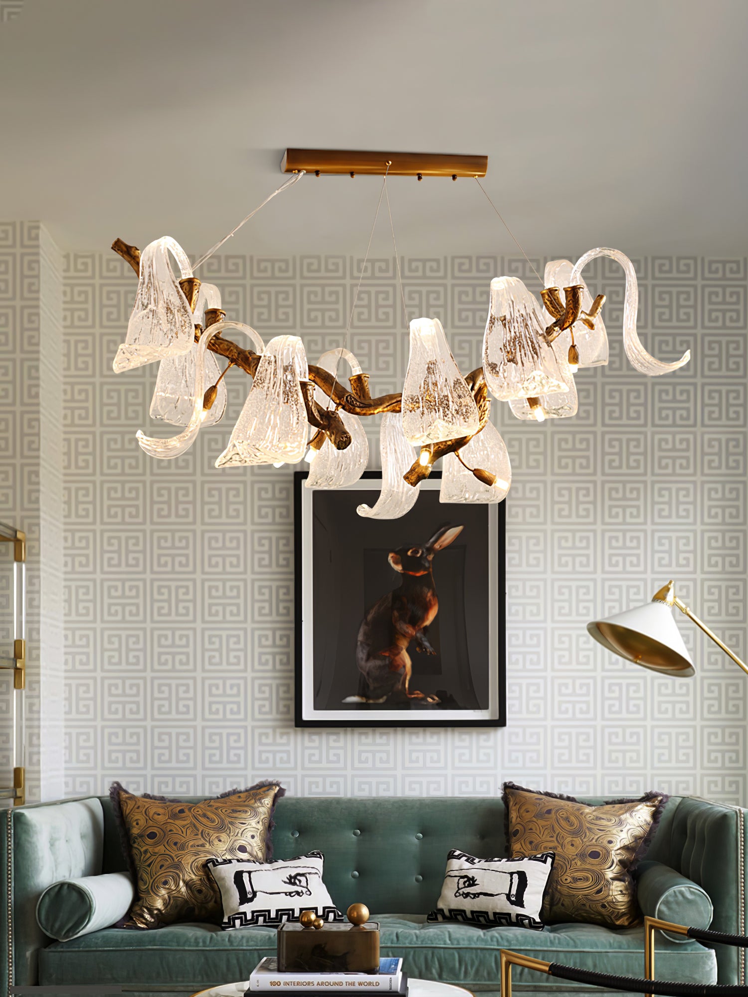 Icarus Wings Horizontal Chandelier - Lumpaz