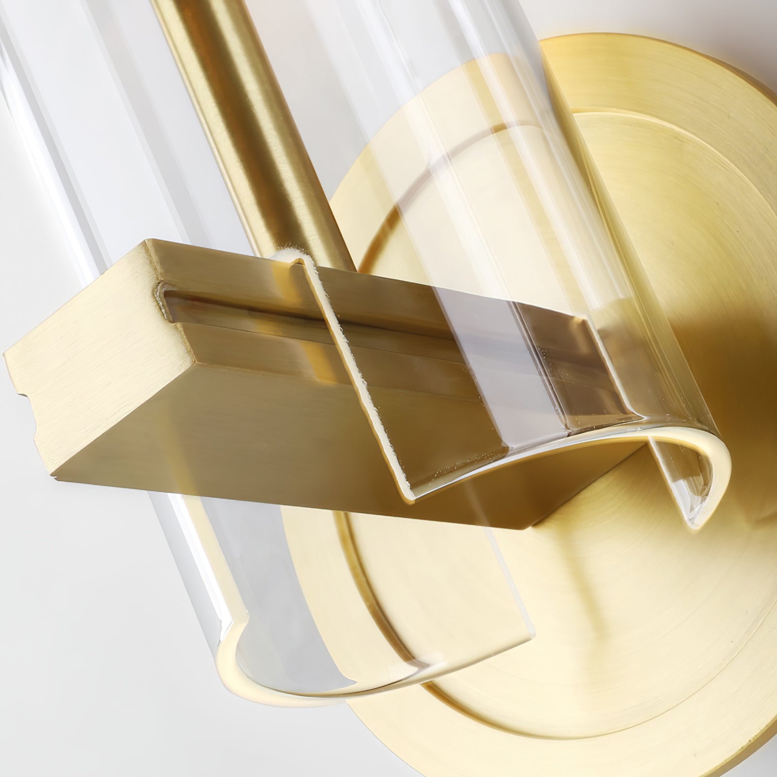 Glass Candlestick Wall Lamp - Lumpaz