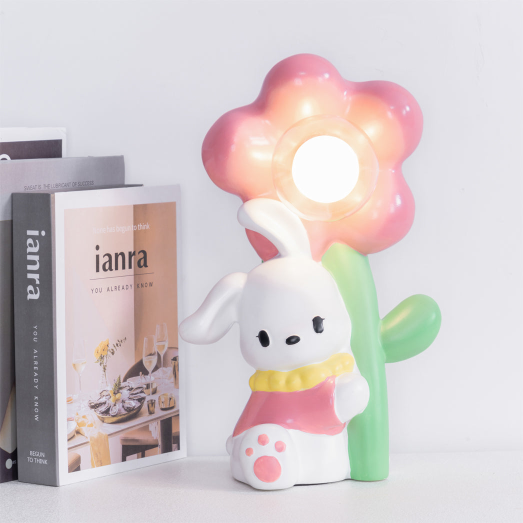 Bunny Flower Table Lamp - Lumpaz