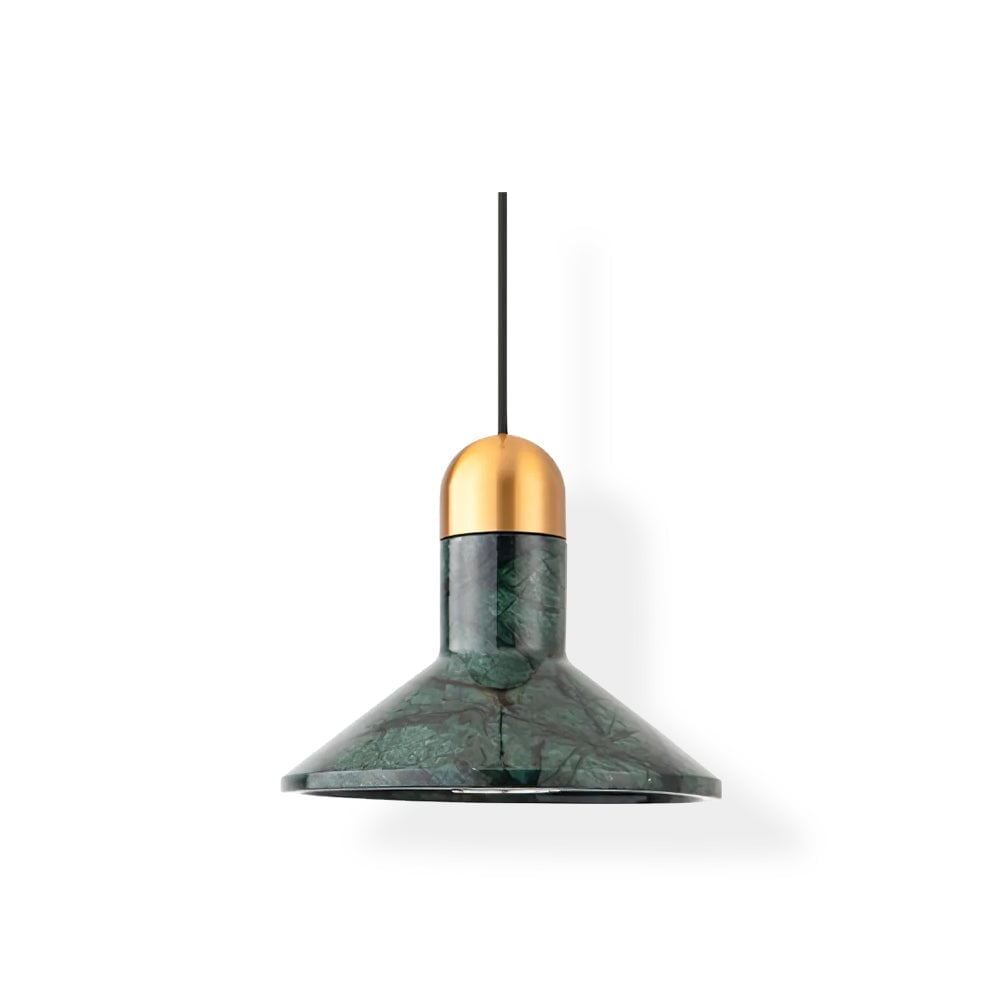 Cone Marble Pendant Light - Lumpaz