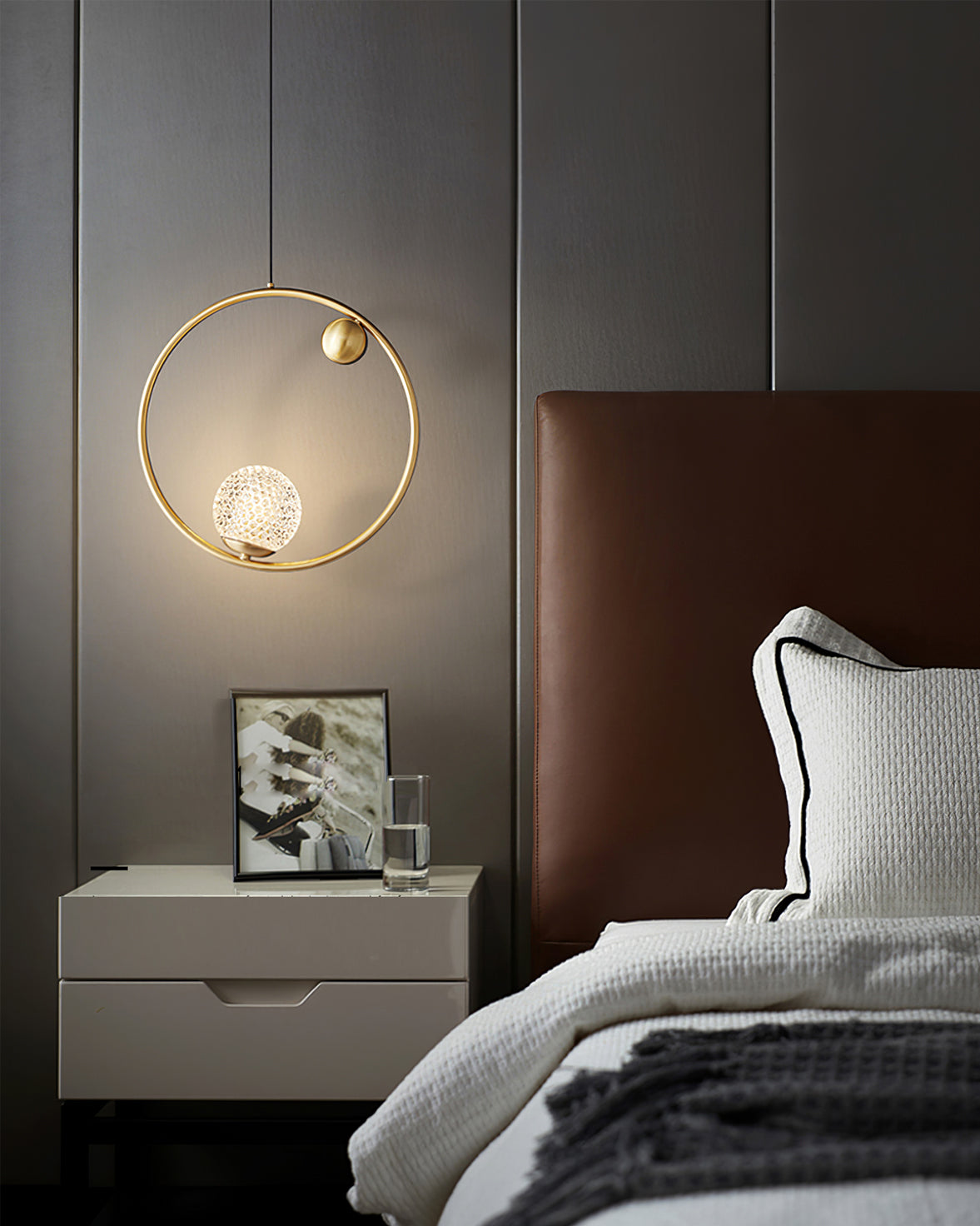 Jupiter Brass Pendant Lamp - Lumpaz