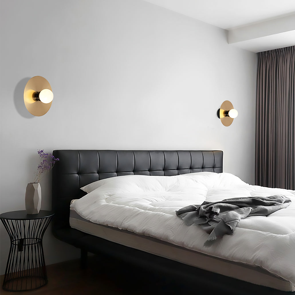 Disc And Sphere Wall Lamp - Lumpaz