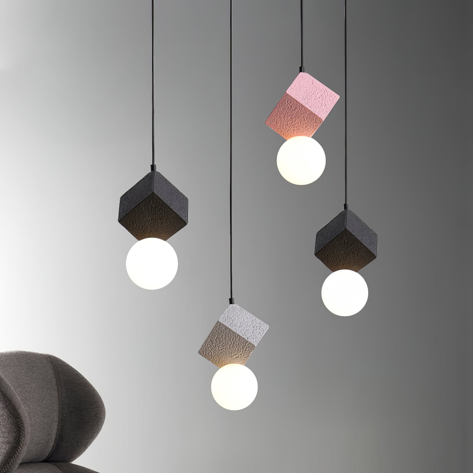 Lolipop Resin Pendant Lamp - Lumpaz