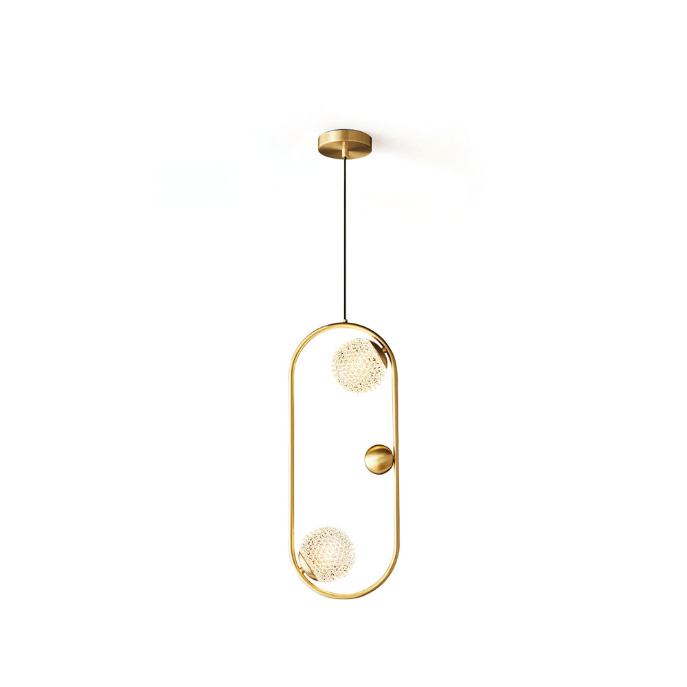 Jupiter Brass Pendant Lamp - Lumpaz