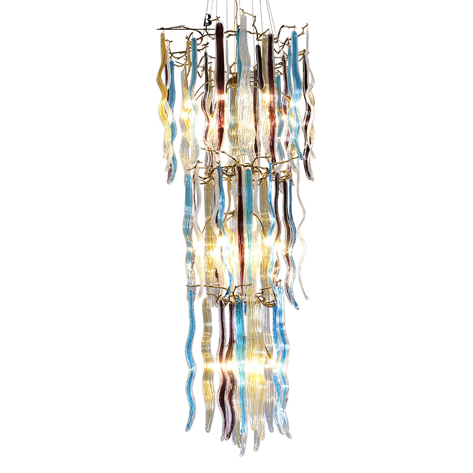 Waterfall Chandelier - Lumpaz