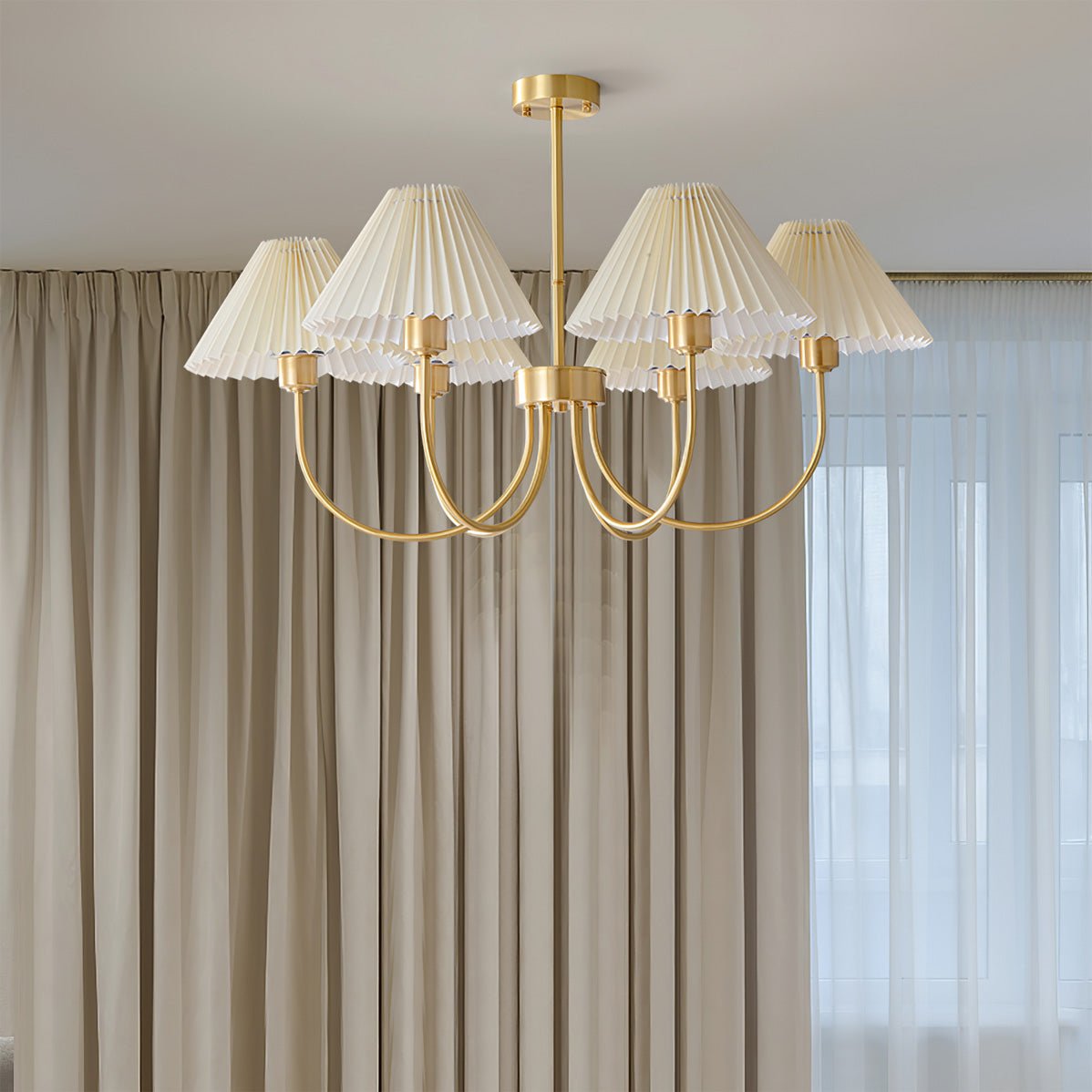 Shaded Chandelier - Lumpaz