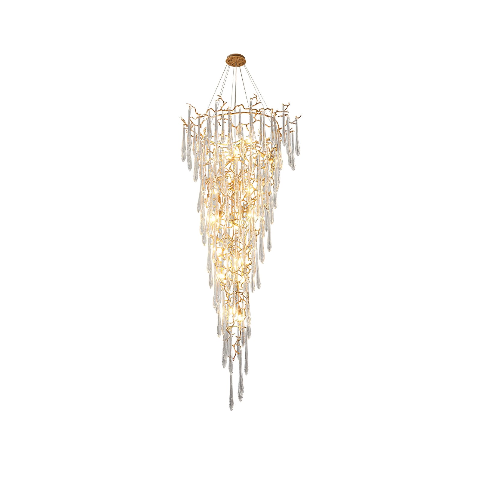 Aqua Parable Chandeliers - Lumpaz