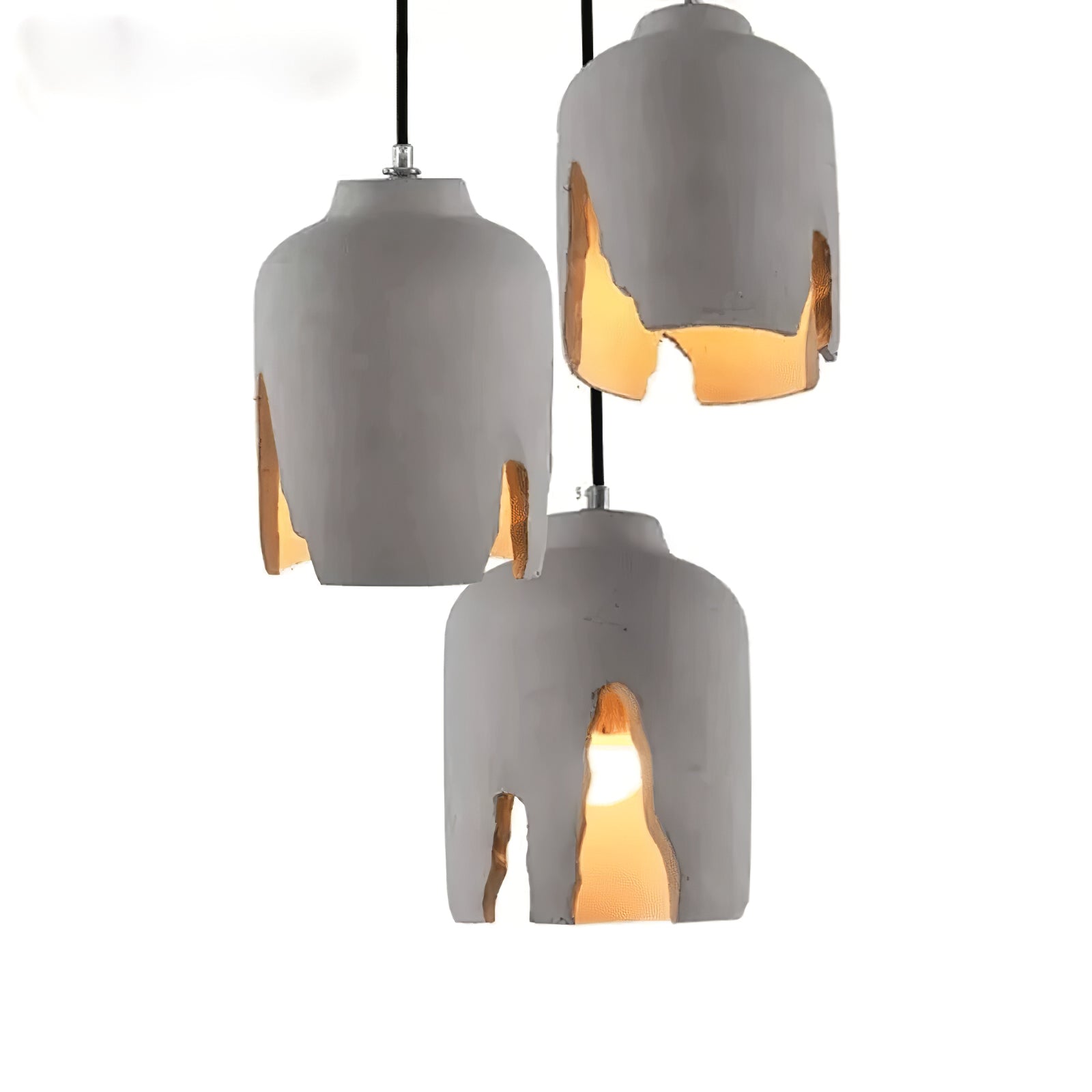 Cement Hanging Lamp - Lumpaz
