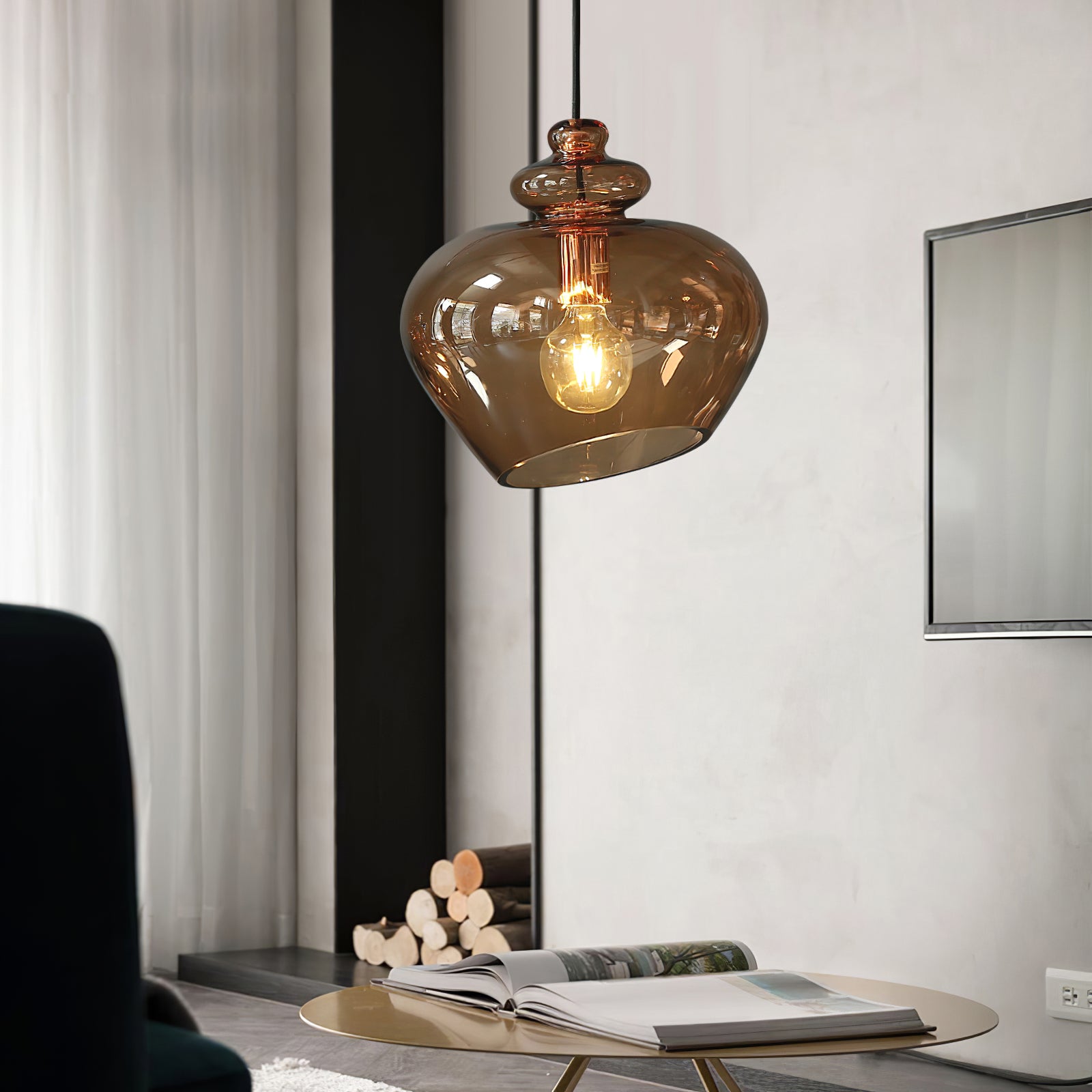 Grace Glass Pendant Lamp - Lumpaz