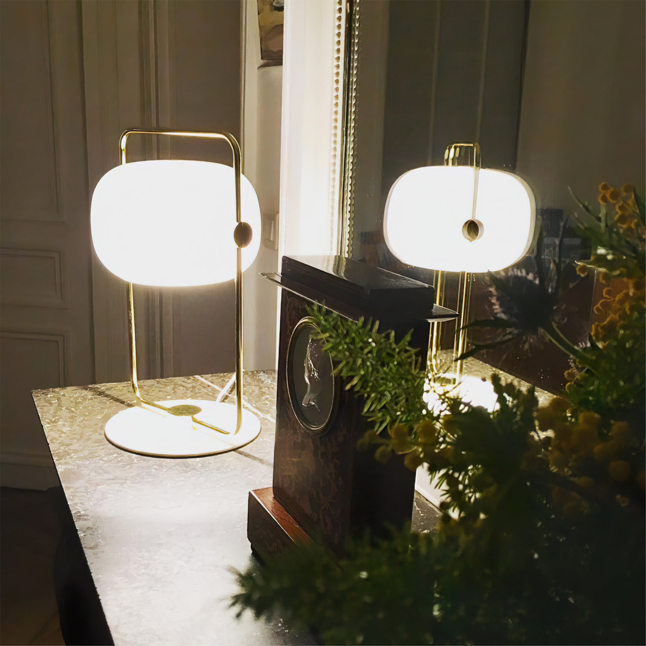Black Galet Table Lamp - Lumpaz