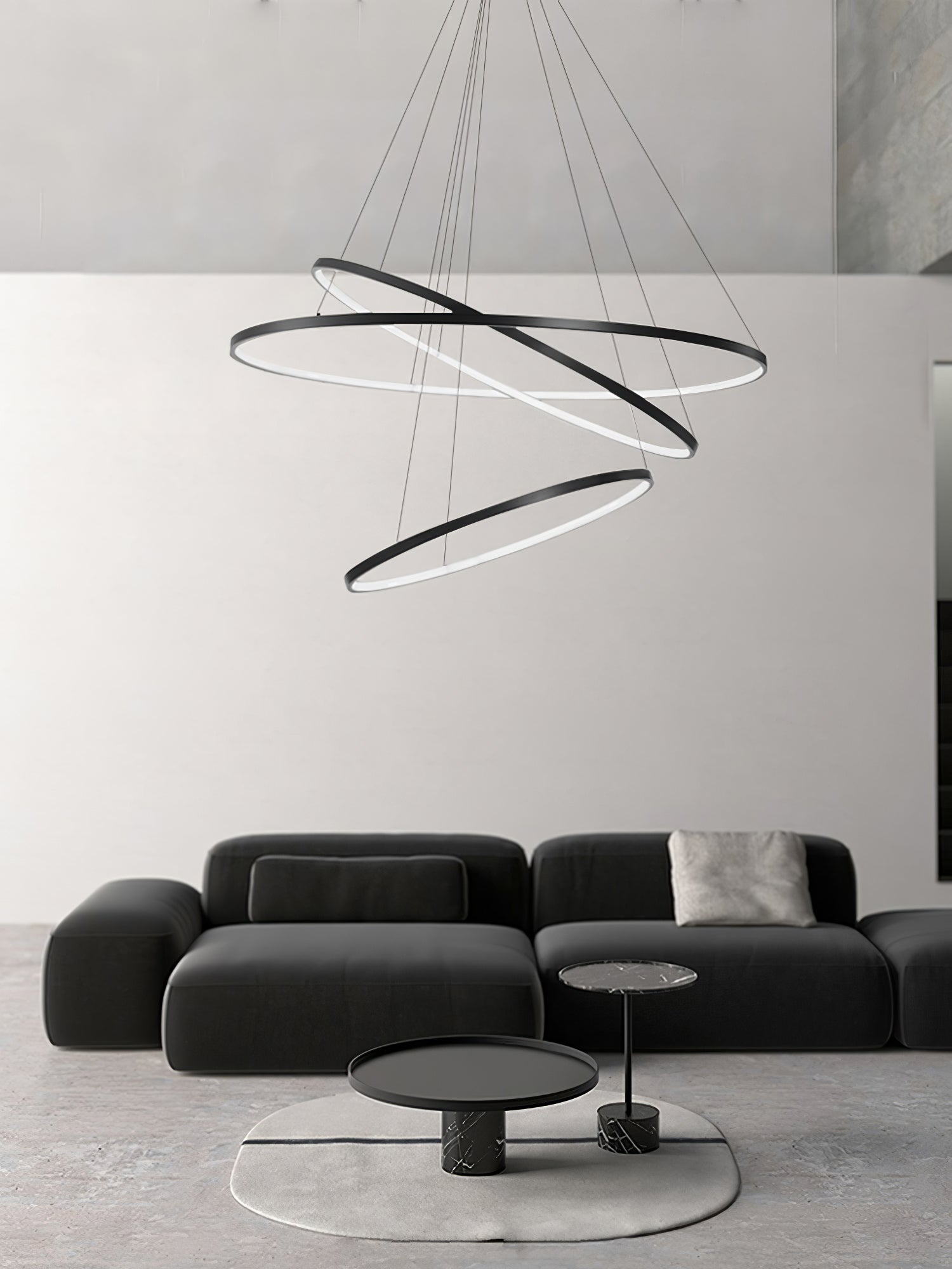Floating Ring Chandelier - Lumpaz