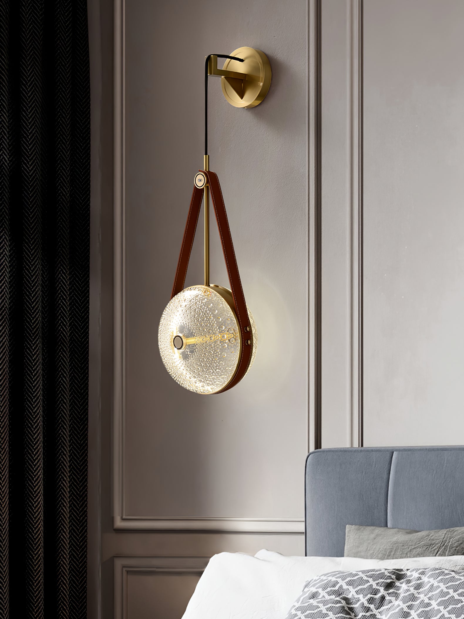 Clock Wall Lamp - Lumpaz