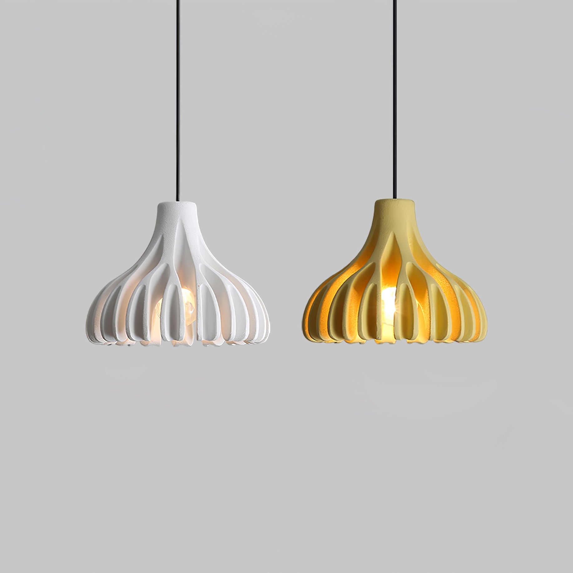 Coral Resin Pendant Lamp - Lumpaz