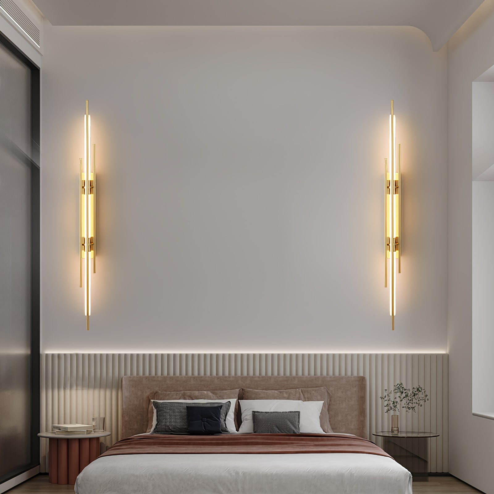 Brass Line Wall Lamp - Lumpaz