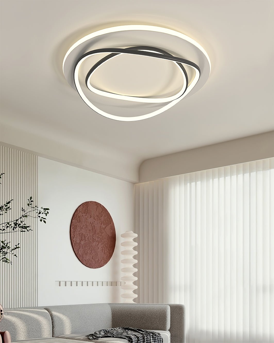 Oval Ceiling Lamp - Lumpaz
