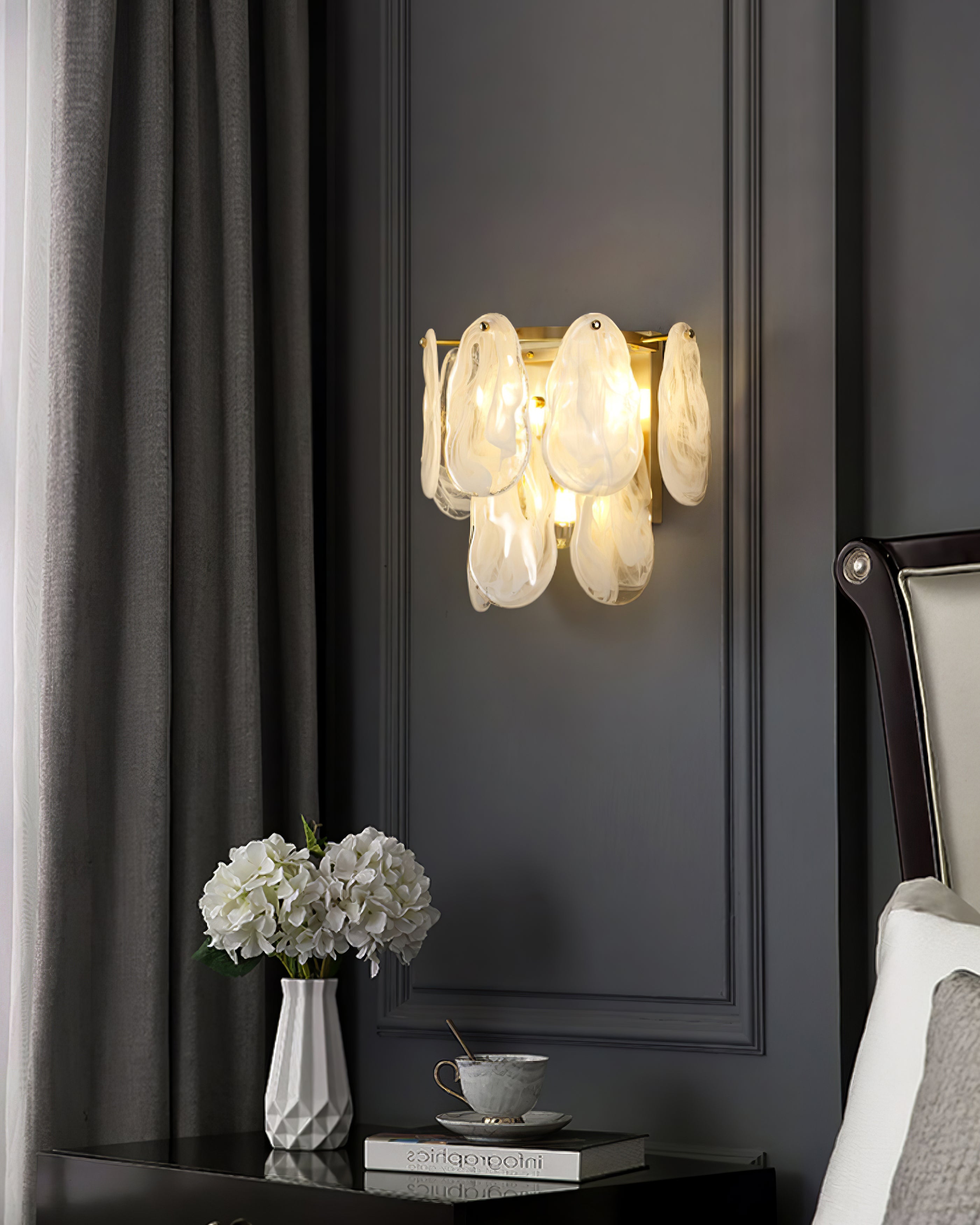 Cloud Glass Wall Lamp - Lumpaz