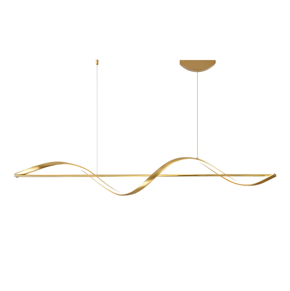 Whisper Linear Island Chandelier - Lumpaz