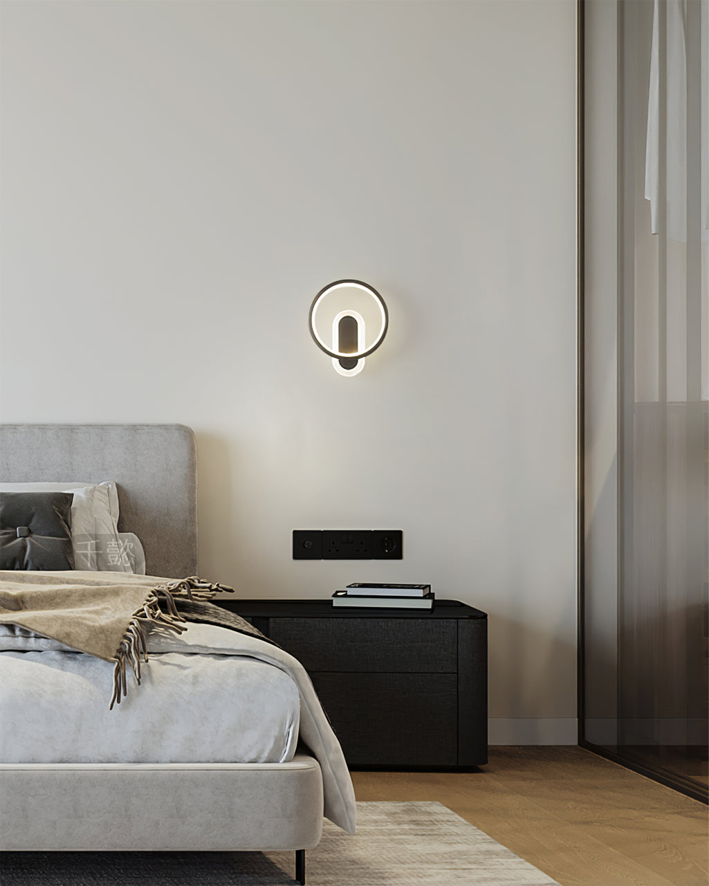 Round Brass Wall Lamp - Lumpaz
