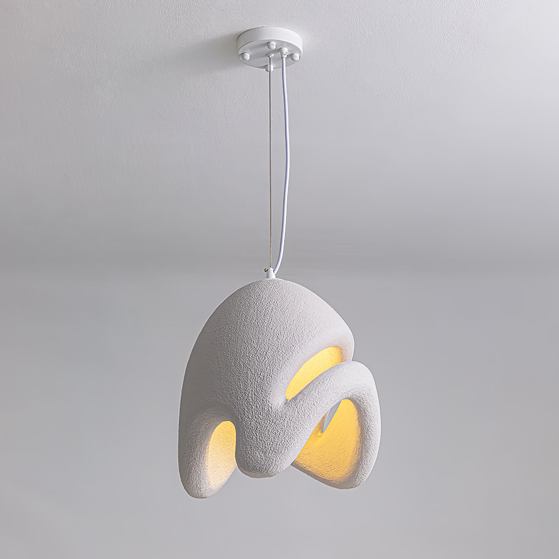 Wabi Sabi Resin Pendant Lamp - Lumpaz