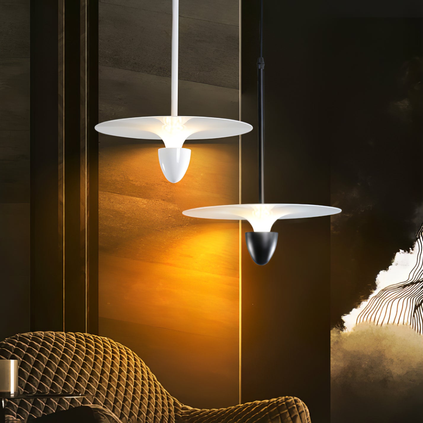 Flying Saucer Pendant Lamp - Lumpaz