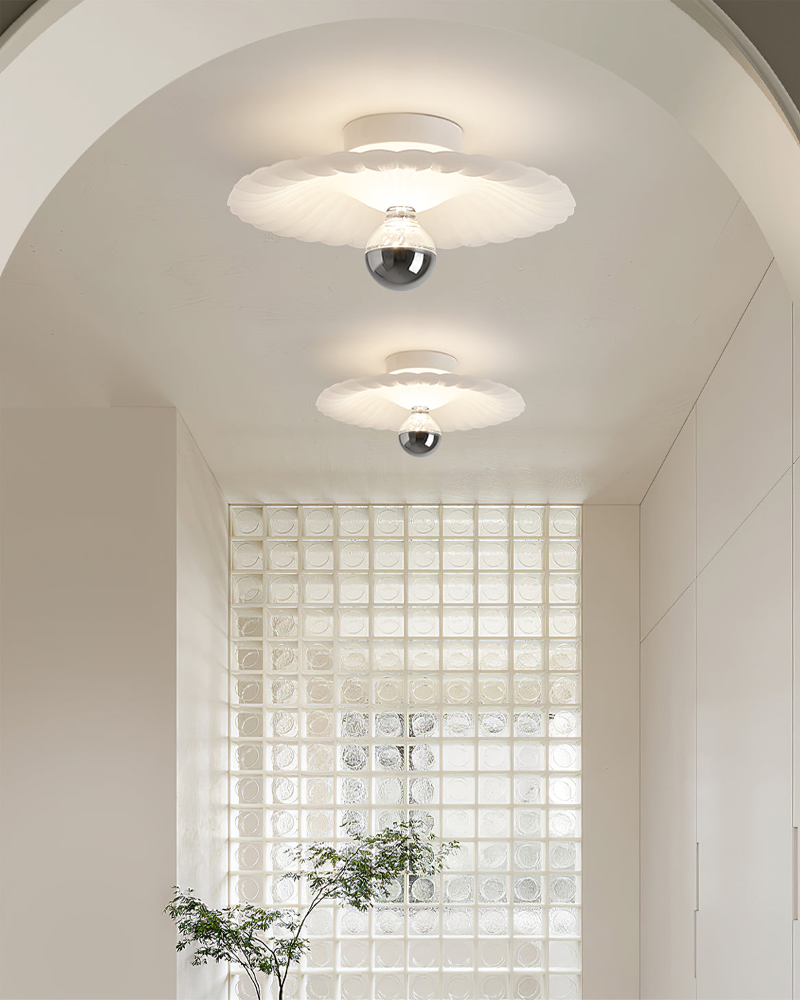 Pleated Ceiling Lamp - Lumpaz