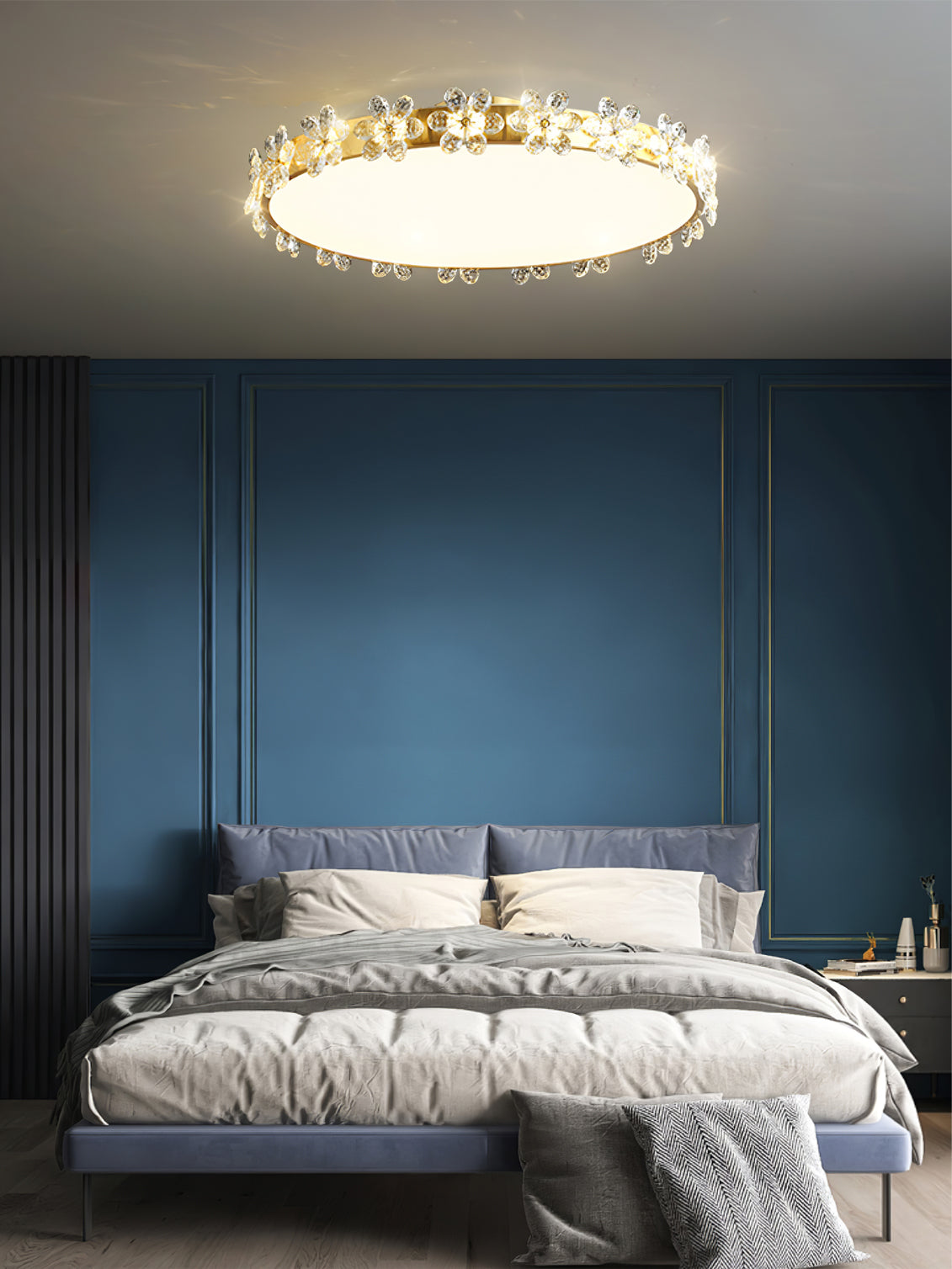 Petal Crystal Ceiling Lamp - Lumpaz