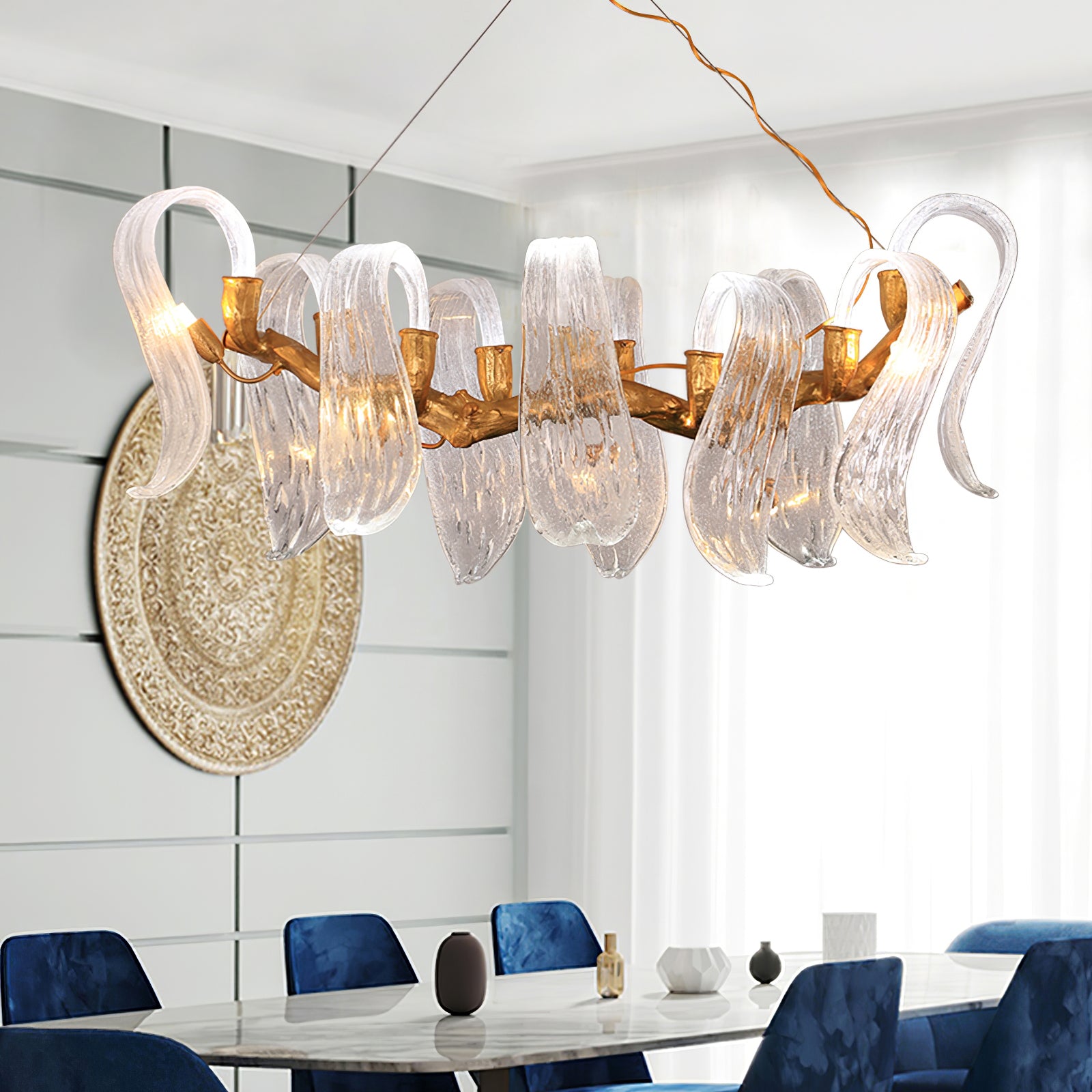 Icarus Wings Horizontal Chandelier - Lumpaz
