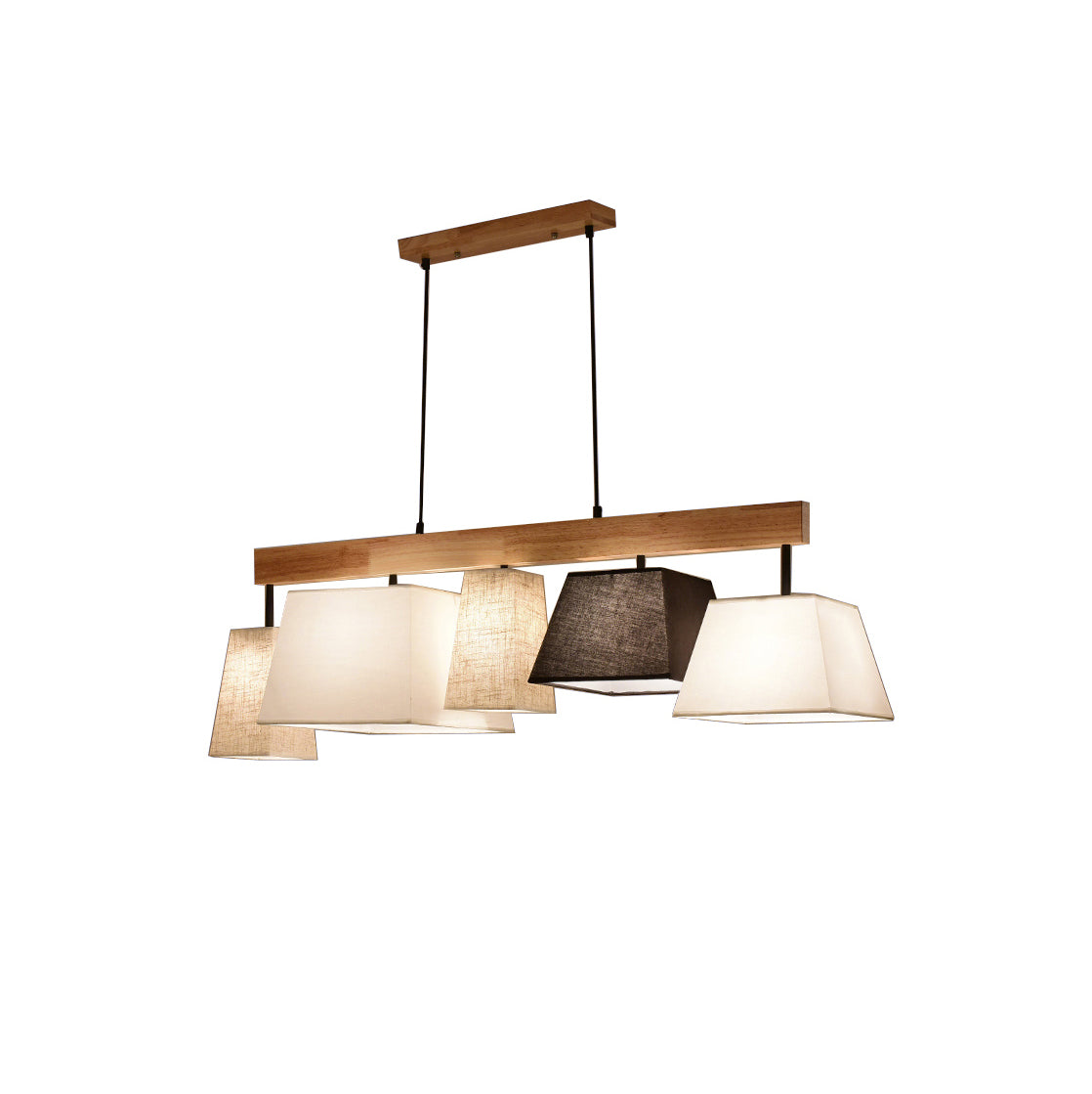 Lindby Wooden Chandelier - Lumpaz