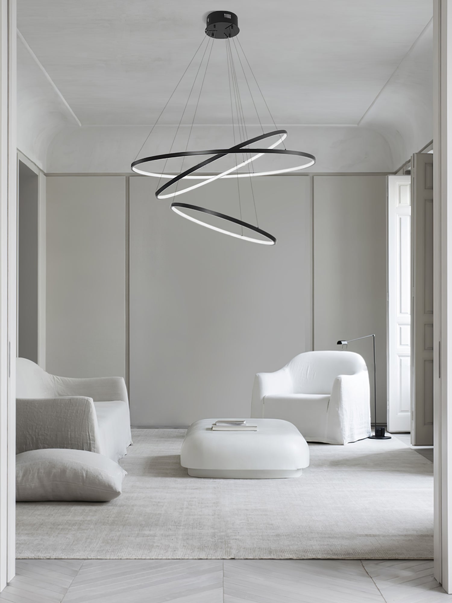 Floating Ring Chandelier - Lumpaz