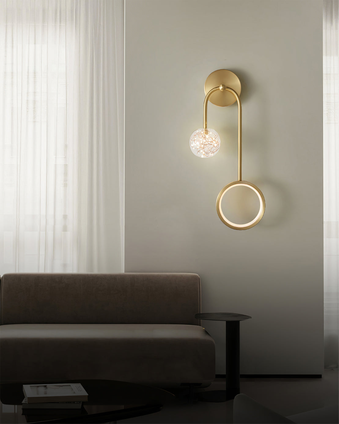 Gypsophila Wall Lamp - Lumpaz