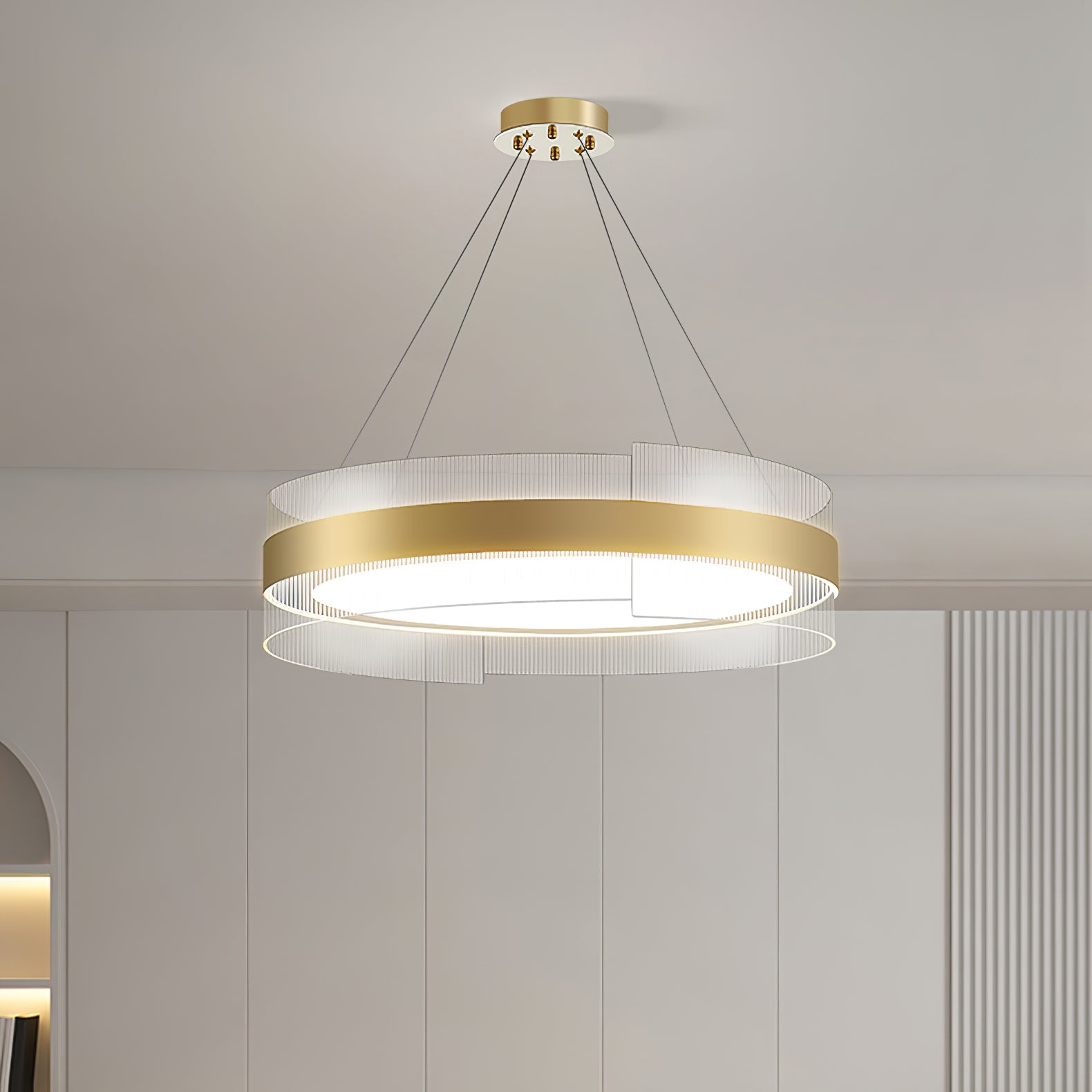 Genevieve Round LED Chandelier - Lumpaz