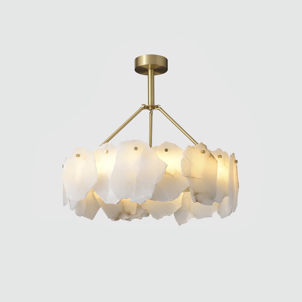 Burton Alabaster Chandelier - Lumpaz