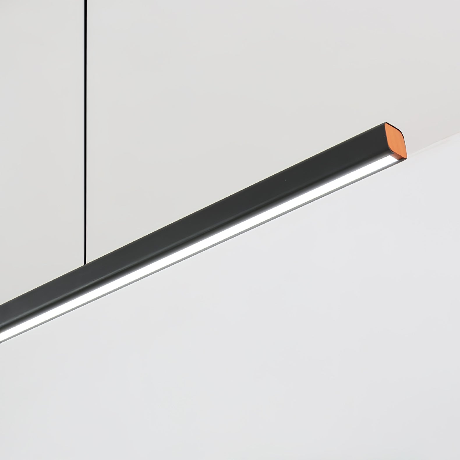 Edge Linear Island Chandelier - Lumpaz